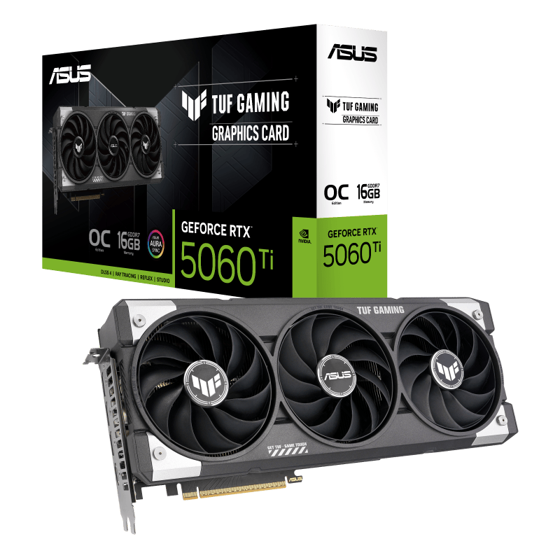 بسته‌بندی کارت گرافیک ASUS Dual EVO RTX 4060 Ti 8GB